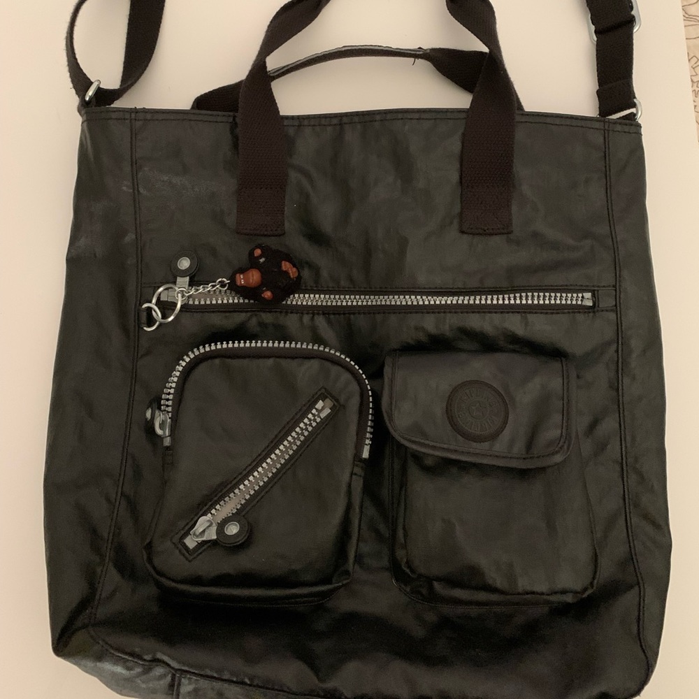 Kipling Black Metallic Crossbody Bag plus xtra gift